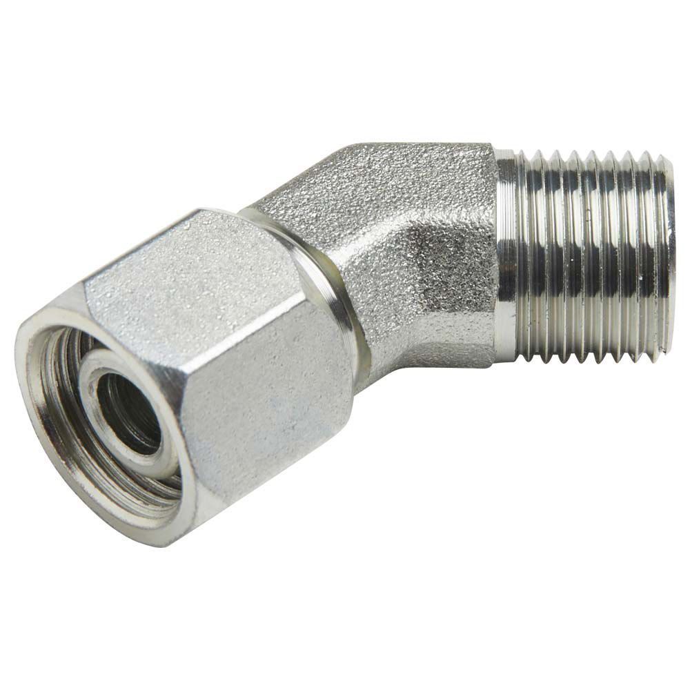 Hydraulic elbow 45° 6L ÜA