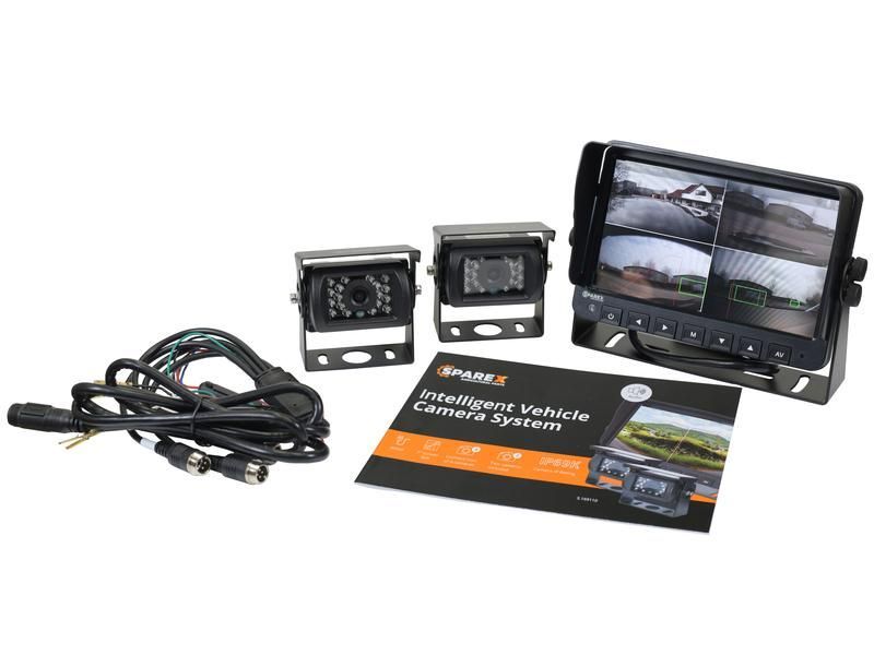 Intelligent CabCam rear view camera system incl. 2 cameras