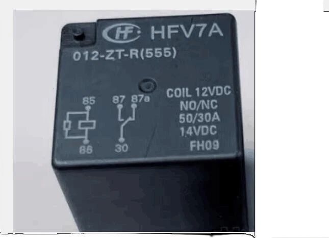 Vehicle relay installation