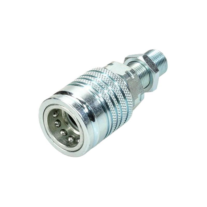 Hydraulic plug-in coupling sleeve bulkhead 12L