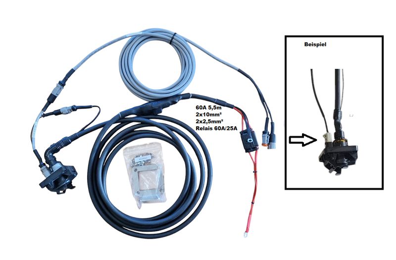 2.ISODOSE mounting location front