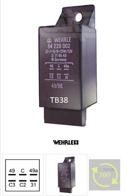 JD Blinkgeber TB38 JD Blinkgeber TB38