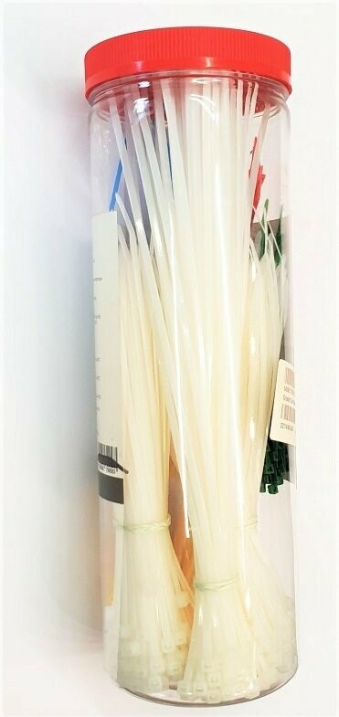 Cable ties, comprising: 500 pieces, 100 mm long