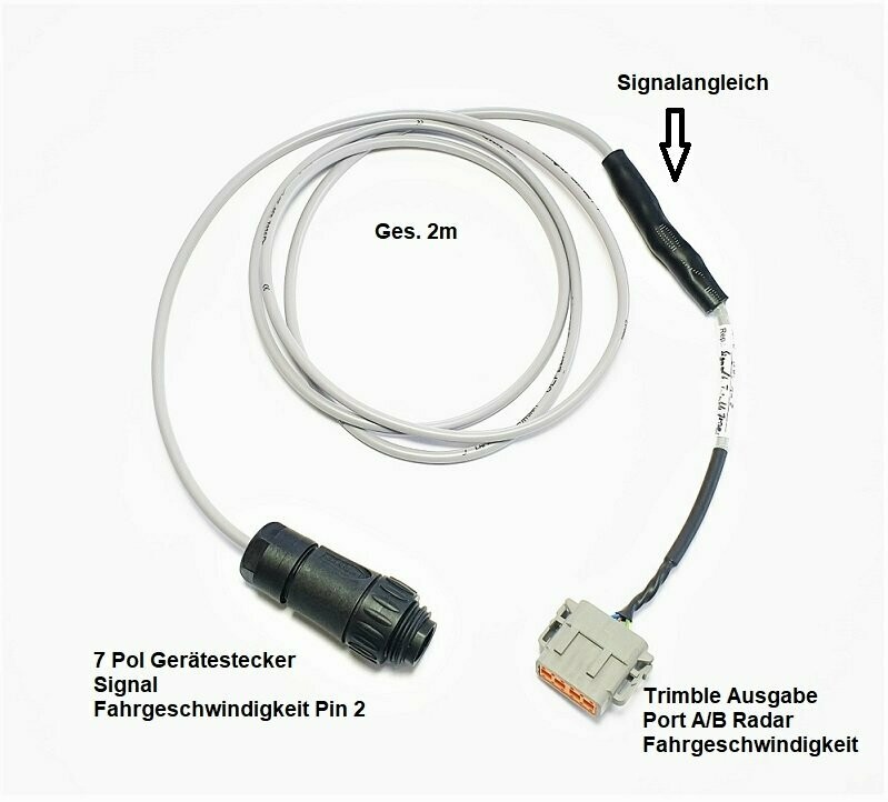 Signalkabel Trimble 750 Radar Ausgabe