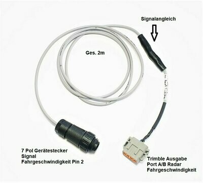 Signal cable Trimble 750 Radar output
