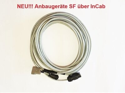 Attachment receiver cable