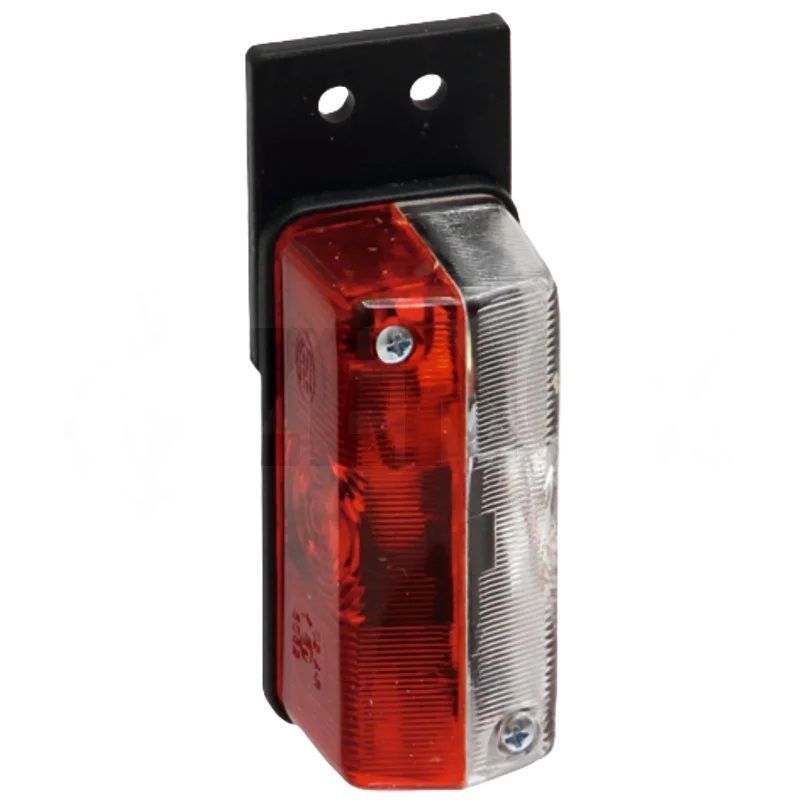 Rectangular outline light with rubber