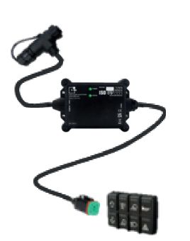 b-ISOBUS AUX-N Gateway Set mit 8 Tasten