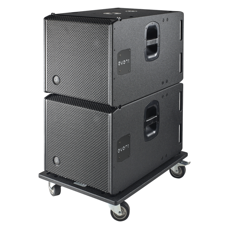 Aktiv Bass EVENT-115A  2 Stück auf Rolli mit Cover