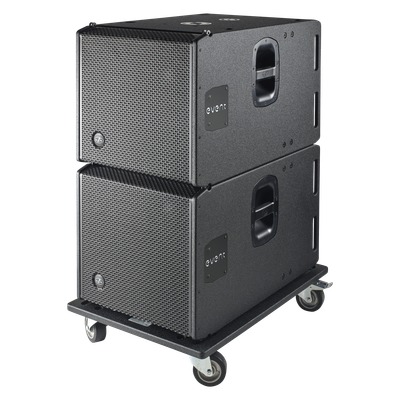 Aktiv Bass EVENT-115A  2 Stück auf Rolli mit Cover