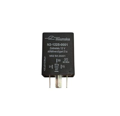 InCab Zeitrelais 12V, 5s, abfallverzögert