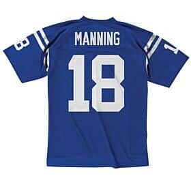 Indianapolis Colts Peyton Manning 1998 Blue Men's Mitchell & Ness Legacy Jersey