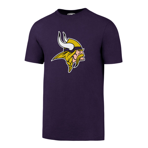 Minnesota Vikings Men's 47 Brand OTS Logo T-Shirt Minnesota Vikings Men's 47 Brand OTS Logo T-Shirt