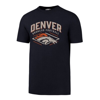 Denver Broncos 47 Brand Men's OTS Distressed Rival T-Shirt