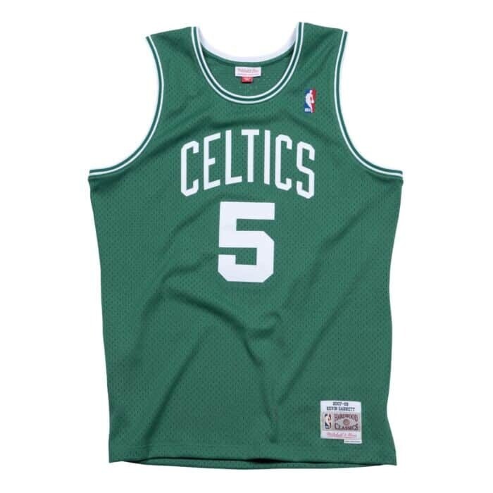 Boston Celtics Kevin Garnett Green Swingman Jersey
