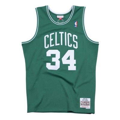 Boston Celtics Paul Pierce 2007-08 Green Mitchell & Ness Men’s Swingman Jersey