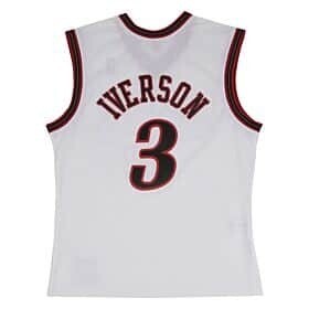 Maillot Philadelphia 76ers Hardwood Classics - Blanc, Taille XL - Occasion Très Bon état