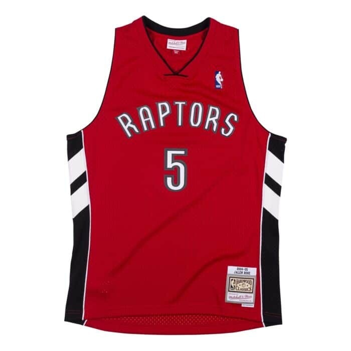 Toronto Raptors Jalen Rose 2004-05 Red Mitchell & Ness Men’s Swingman Jersey