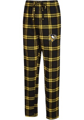 Pittsburgh Penguins Men's Concepts Sport Homestretch Flannel Pajama Pants