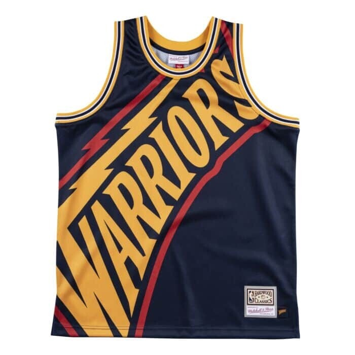 Golden State Warriors Men’s Mitchell & Ness Big Face Jersey