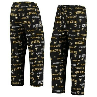 Pittsburgh Penguins Men's Concepts Sport Fairway Knit Pajama Pants