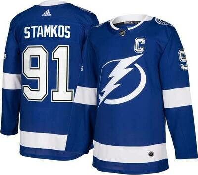 Tampa Bay Lightning Steven Stamkos Blue Men's Adidas Authentic Player Jersey