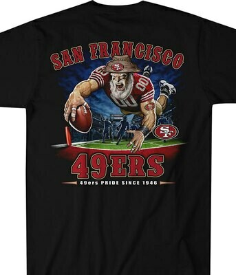 San Francisco 49ers Men's Majestic End Zone T-Shirt