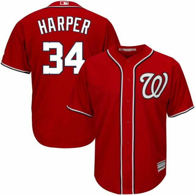 Bryce harper hotsell jersey nationals