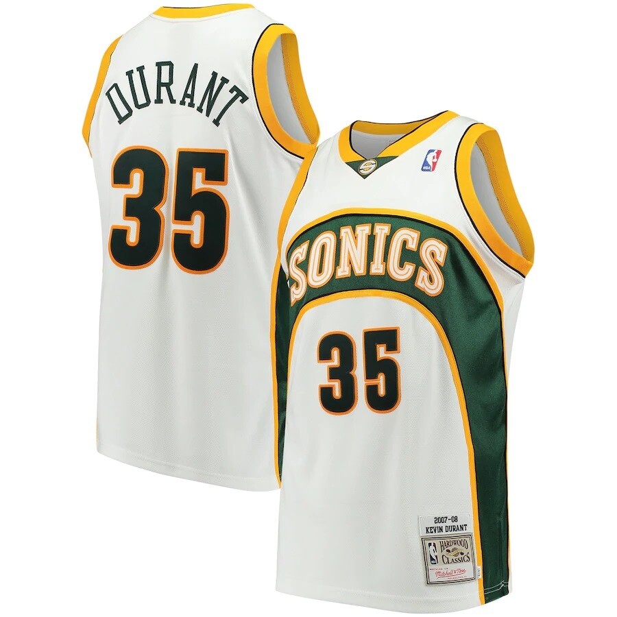 kevin durant mitchell and ness jersey