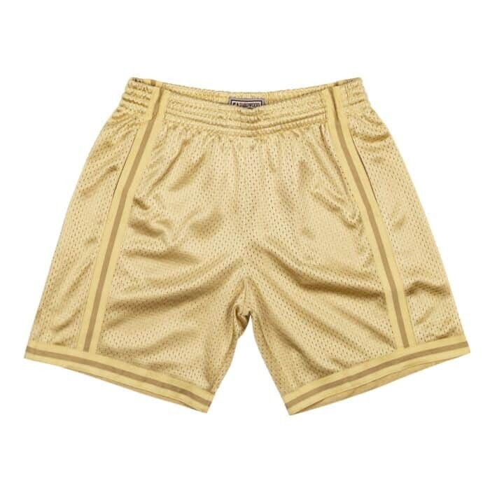 Los Angeles Lakers 96-97 Men's Mitchell & Ness Midas Gold Swingman Shorts