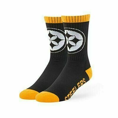 Pittsburgh Steelers 47 Brand Bolt Socks