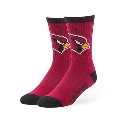 Arizona Cardinals Men's 47 Brand Bolt Socks