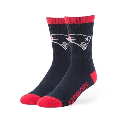New England Patriots 47 Brand Bolt Socks