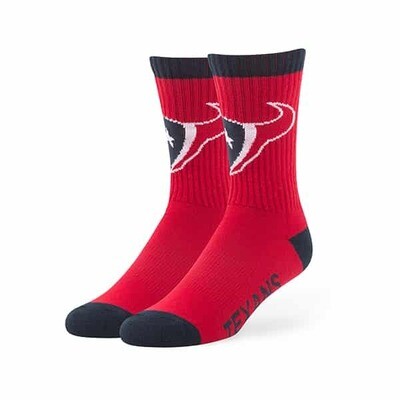Houston Texans 47 Brand Bolt Socks