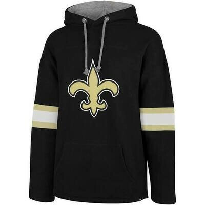 New Orleans Saints Men's 47 Brand Logo Hoodie
