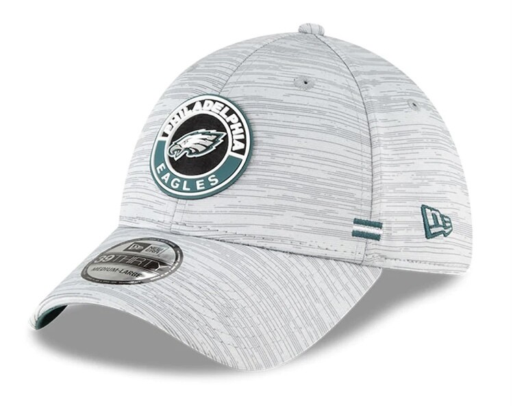Philadelphia Eagles Men's New Era 39Thirty Sideline Fit Hat