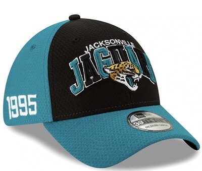 Jacksonville Jaguars Men's New Era 39Thirty Flex Fit Hat