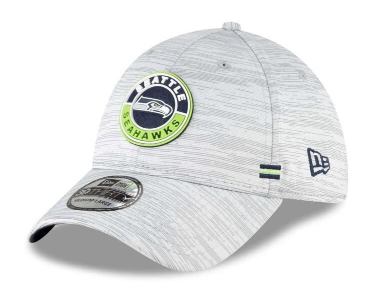 Seattle Seahawks Men's New Era 39Thirty Sideline Fit Hat