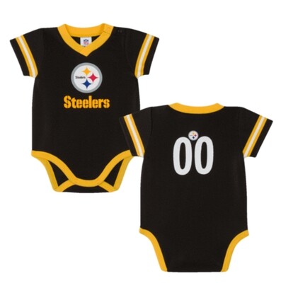 Pittsburgh Steelers Gerber Baby Boys Jersey Bodysuit