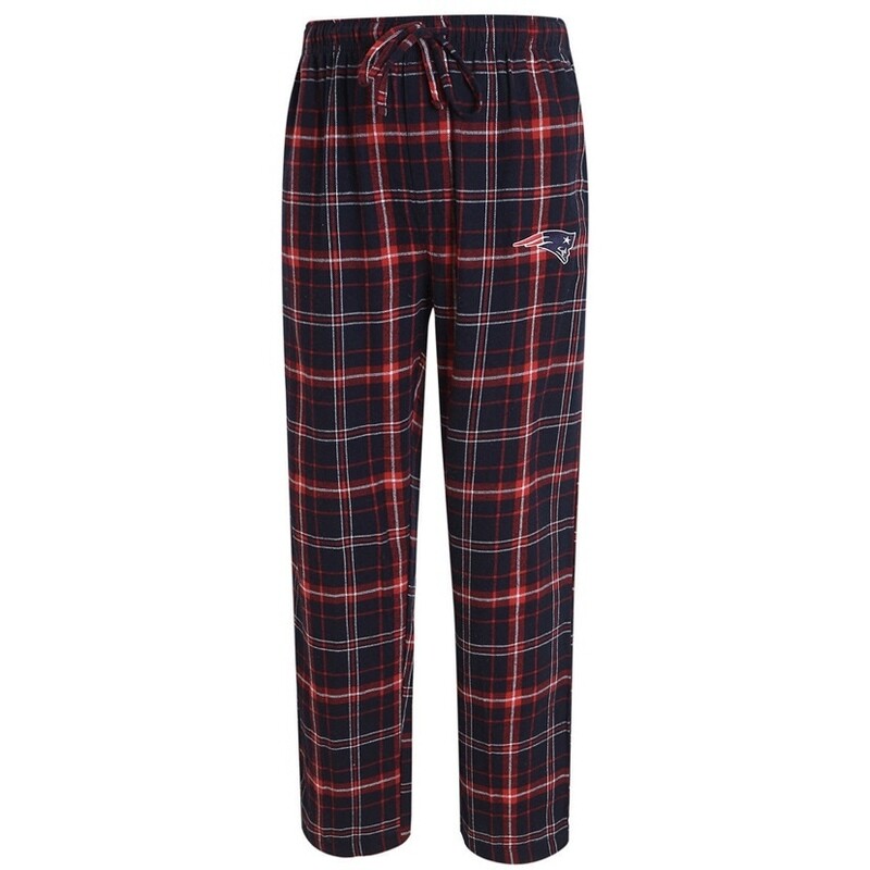 New England Patriots Men's Concepts Sport Homestretch Flannel Pajama Pants