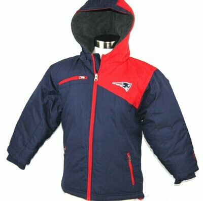 New England Patriots Toddler Full-Zip Heavy Winter Jacket