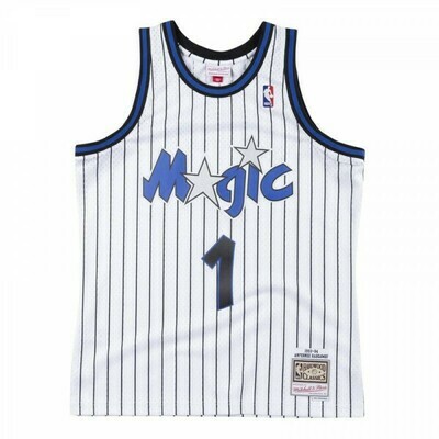 2009-10 Orlando Magic Blank #33 Game Issued White Jersey 48+4 DP25368