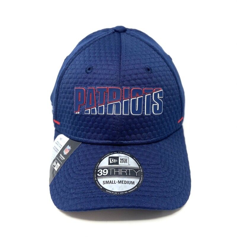 New England Patriots Men’s New Era 39Thirty Flex Fit Summer Sideline Training Hat