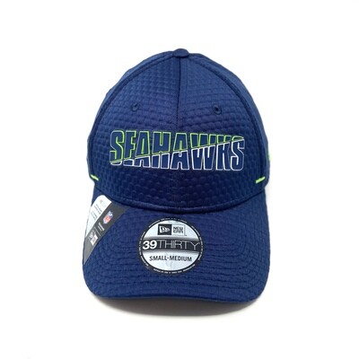 Seattle Seahawks Men’s New Era 39Thirty Flex Fit Summer Sideline Training Hat