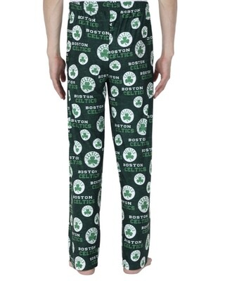 Boston Celtics Men's Green Concepts Sport Zest All Over Print Pajama Pants