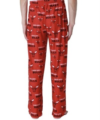 Chicago Bulls Men's Red Concepts Sport Zest All Over Print Pajama Pants