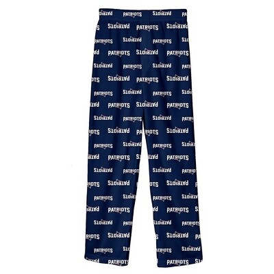 New England Patriots Kids All Over Print Lounge Pajama Pants