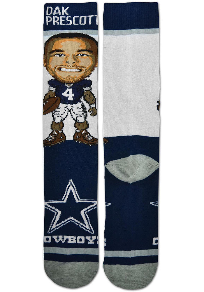 Dallas Cowboys Dak Prescott Men's Socks