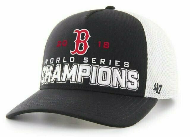 Boston Red Sox Men's 2018 World Series Champions 47 Brand MVP Adjustable Hat