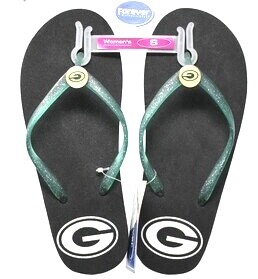 Green Bay Packers Women’s Flip Flops